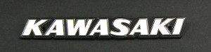 KAWASAKI tank badge badge Z1 '73 122mm