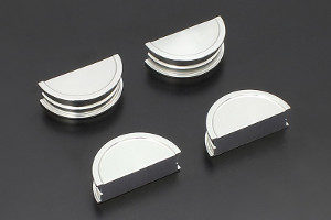 Cam End Plugs Aluminium, Silver