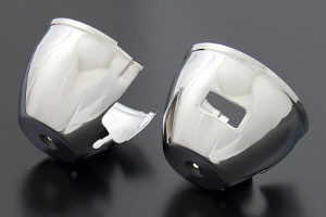 Chrome Lower Instrument Covers