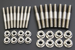 Z1 6mm Stainless Exhaust Stud Set