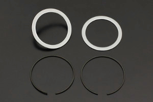 Fork Seal Retaining clip and washer set