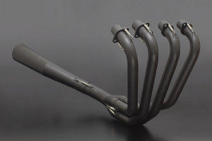 Z1 Black 4 into 1 Megaphone Exhaust System