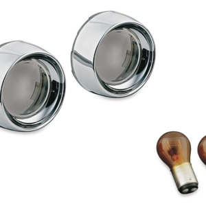 Kuryakyn Deep Dish Bezels with Smoke Lenses