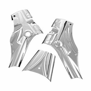 Kuryakyn Neck Covers Chrome K7836 for H-D Dyna models 06 up