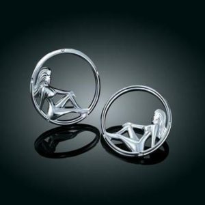 Kuryakyn Chauvinist 2" Gauge Bezels Chrome K3784