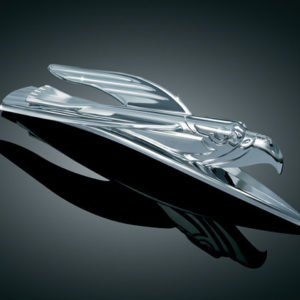 Kuryaky Deco Eagle Front Fender Ornament K7333
