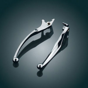 Kuryakyn Wide Style Levers Pair Chrome for Kawasaki and Suzuki K7425