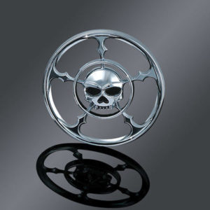 Kuryakyn Zombie Medallion Cover for Mach2 Air Intake K3797