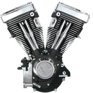 80″ Evo Engine in Black Finish.