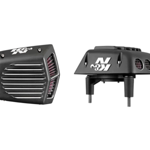 KN Street Metal Air Filter Assembly with Chrome Finish. Fits Big Twin 1993up with CV Carburettor & Big Twin 2002up with Delphi EFI.