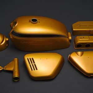 Honda CB750K0 Complete Painted Body Set - Candy Gold