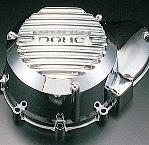 Z1Chrome Finned Alternator Cover