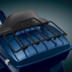 Show Chrome Accessories, Black Luggage Rack