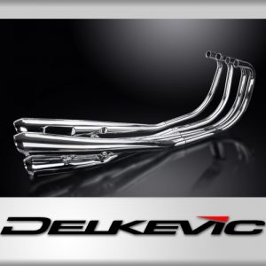 KAWASAKI Z1 Z1A Z1B Z900A4 72-76 COMPLETE EXHAUST SYSTEM CHROMED DELKEVIC