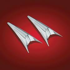 Show Chrome Front Fender Tip Accents CAN AM SPYDER,  41-150