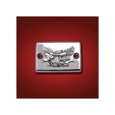 Show Chrome Master Cylinder Covers - Free Spirit - 71-114