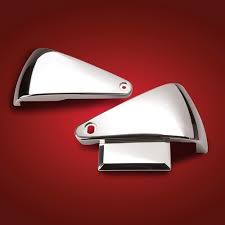Show Chrome Accessories, Chrome Side Covers for Kawasaki, 71-304