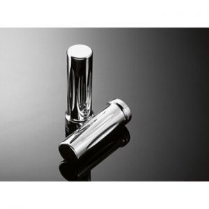Highway Hawk Billet Look 1" Grips, Balled.  H45-0169