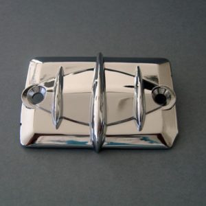 Chrome TECH GLIDE Master Cylinder Cover Kawasaki Vulcan 750