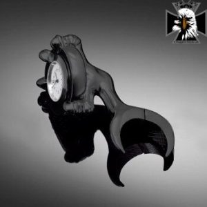 Black Claw Handlebar Clock