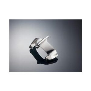 Chrome Highway Hawk Tail Light Visor/Cover Kawasaki