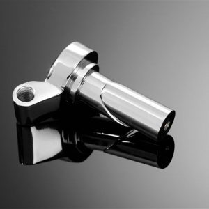 Bar End Mirror Clamp Chrome