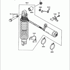 11046-1731 - BRACKET,RESERVOIR TANK KR1/250