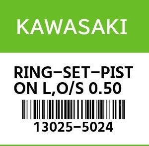 13025-5024 OS Piston Ring Set Z1000R1/2 ELR