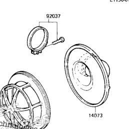 13091-1164 HOLDER,ELEMENT KX/KDX80