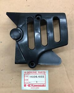 14026-1022 COVER,CHAIN,BLACK KLR/KLX250