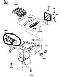 14073-1161 DUCT,CARBURETOR KL600