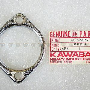18069-057 HOLDER,EXHAUST PIPE KD/KE125