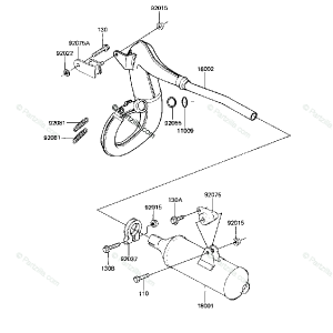 92081-1452 Muffler Spring