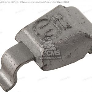 41075-1014 BALANCER-WHEEL WEIGHT,10G, BLACK