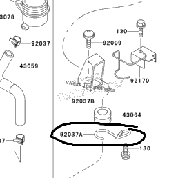 92037-1834 CLAMP HOSE