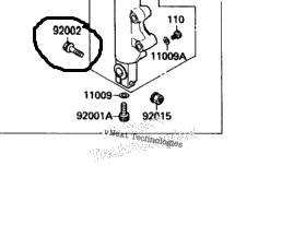 92002-1159 BOLT,FLANGED,8X50