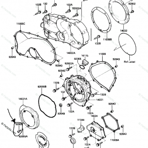 92009-1156 SCREW VN750