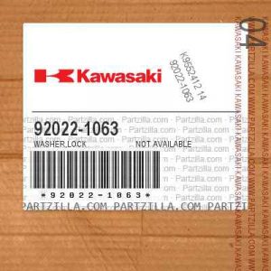 92022-1063 WASHER,LOCK. KX125, KDX175