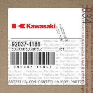 92037-1186 CLAMP,AIR CLANER DUCT KX/KDX