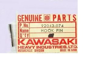 92043-074 PIN-TANK CAP FIT | H1-B/C