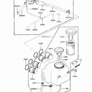 92071-1034 GROMMET,AIR FILTER