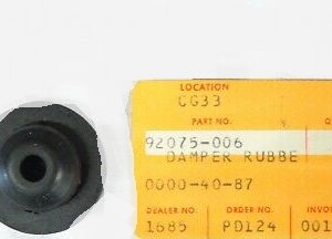 92075-006 DAMPER RUBBER | H1-E/F,KH500-A8