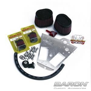 Baron Custom Accessories. BIG AIR KIT STEALTH Yamaha Warrior