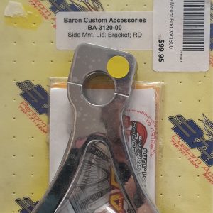 Baron Custom Accessories Side Mount License Plate Bracket Yamaha XV1600/1700 Roadstar