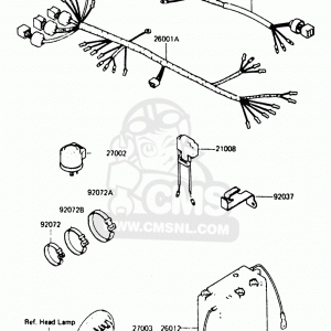 26001-1281. HARNESS, FRONT