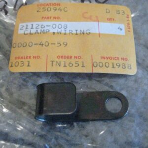 21126-008 WIRING HARNESS CLAMP