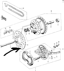 42041-111 REAR SPROCKET,41T (STEEL)