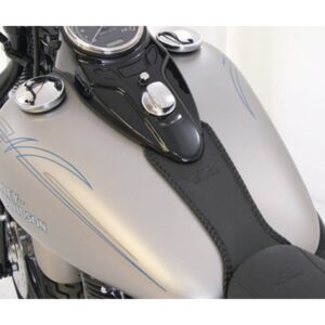Tank Bibs for Harley-Davidson FL Softail Models. Black
