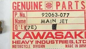 92063-077 MAIN JET