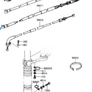 54011-1093 CABLE,CLUTCH